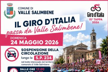 Il Giro d'Italia passa... da Valle Salimbene